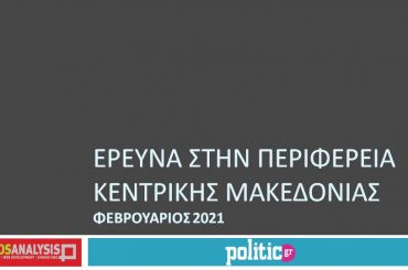 Πολιτική Έρευνα στην Περιφέρεια Κεντρικής Μακεδονίας
